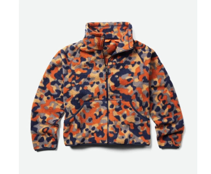 Merrell Women's Sherpa Full Zip Fleece Jacket in Clay Camo - Warm & Cozy Winter Outerwear