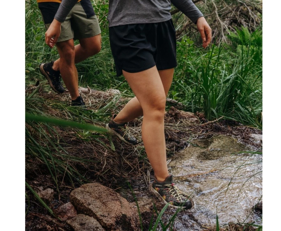 Merrell Women's Black Terrain Run Shorts - Lightweight Running Shorts for Women