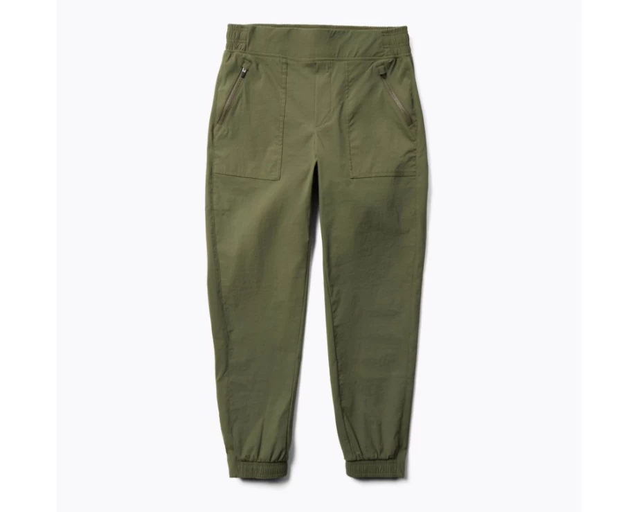 Merrell Women's Hayes Jogger Pants in Dusty Olive - Lightweight Comfortable Running Joggers for Women