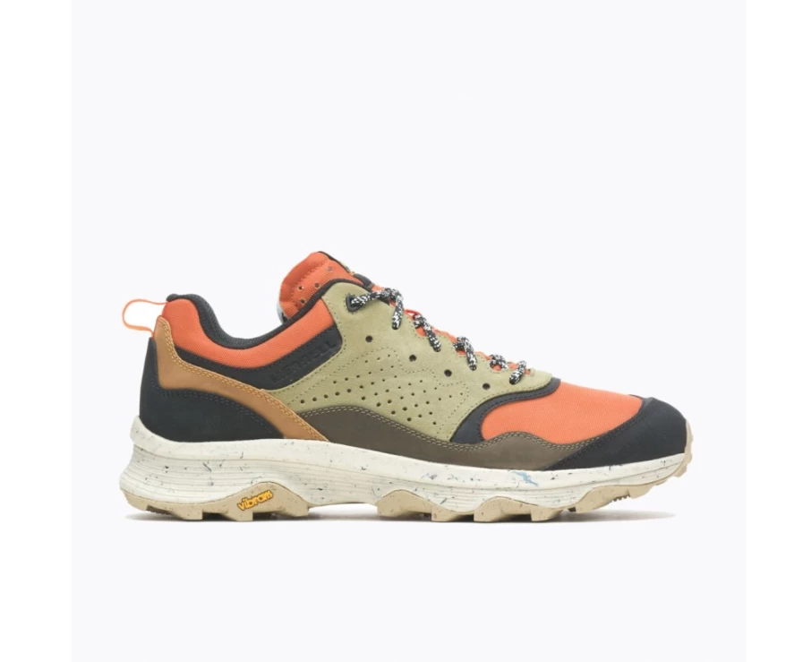 Merrell Men's Speed Solo Trail Running Shoes - Clay/Olive