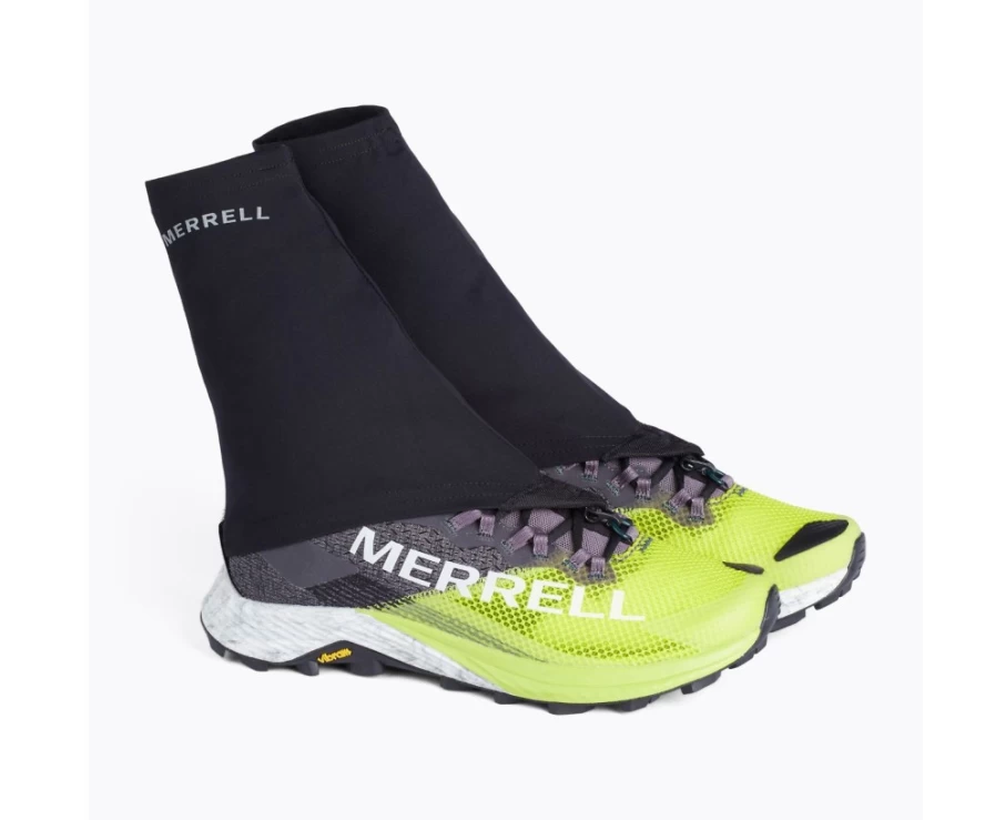 Merrell Trail Footwear Gaiter - Black Outdoor Ankle Gaiters for Hiking & Running