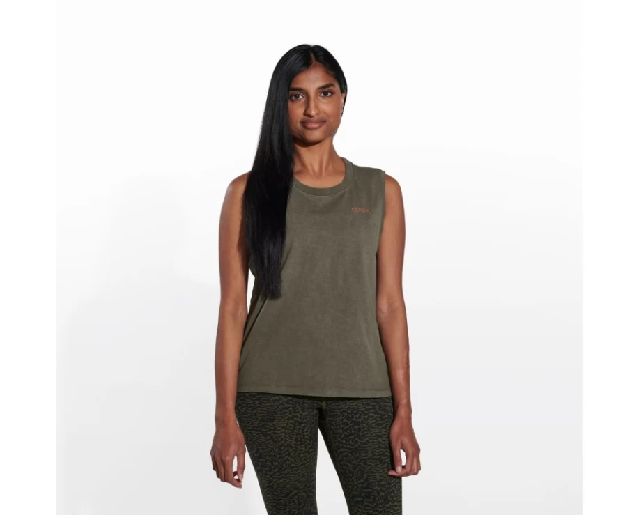 Merrell Women's Dusty Olive Sunbaked Tank Top